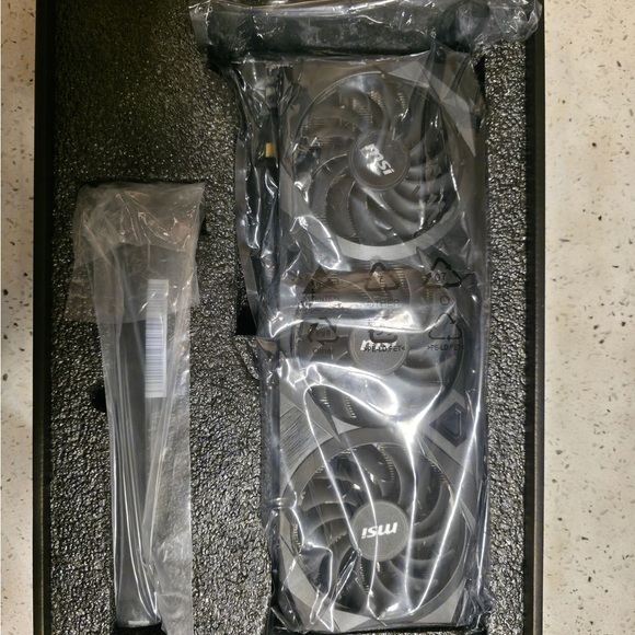 MSI GeForce RTX 3070 Ti with Black and Gray Design - Picture 3 of 11